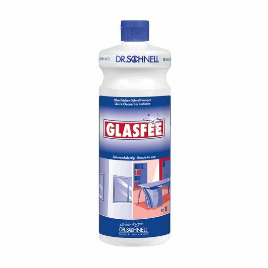 Dr. Schnell Glasreiniger GLASFEE, gebrauchsfertig - 1 Liter - Kanister