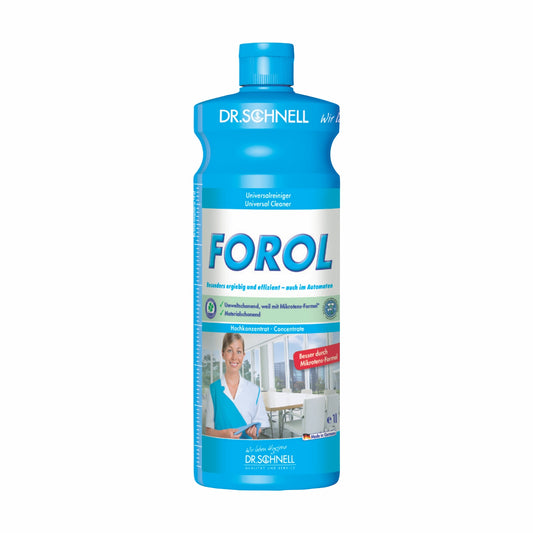 Dr. Schnell Allzweckreiniger FOROL, Konzentrat - 1 Liter - Flasche